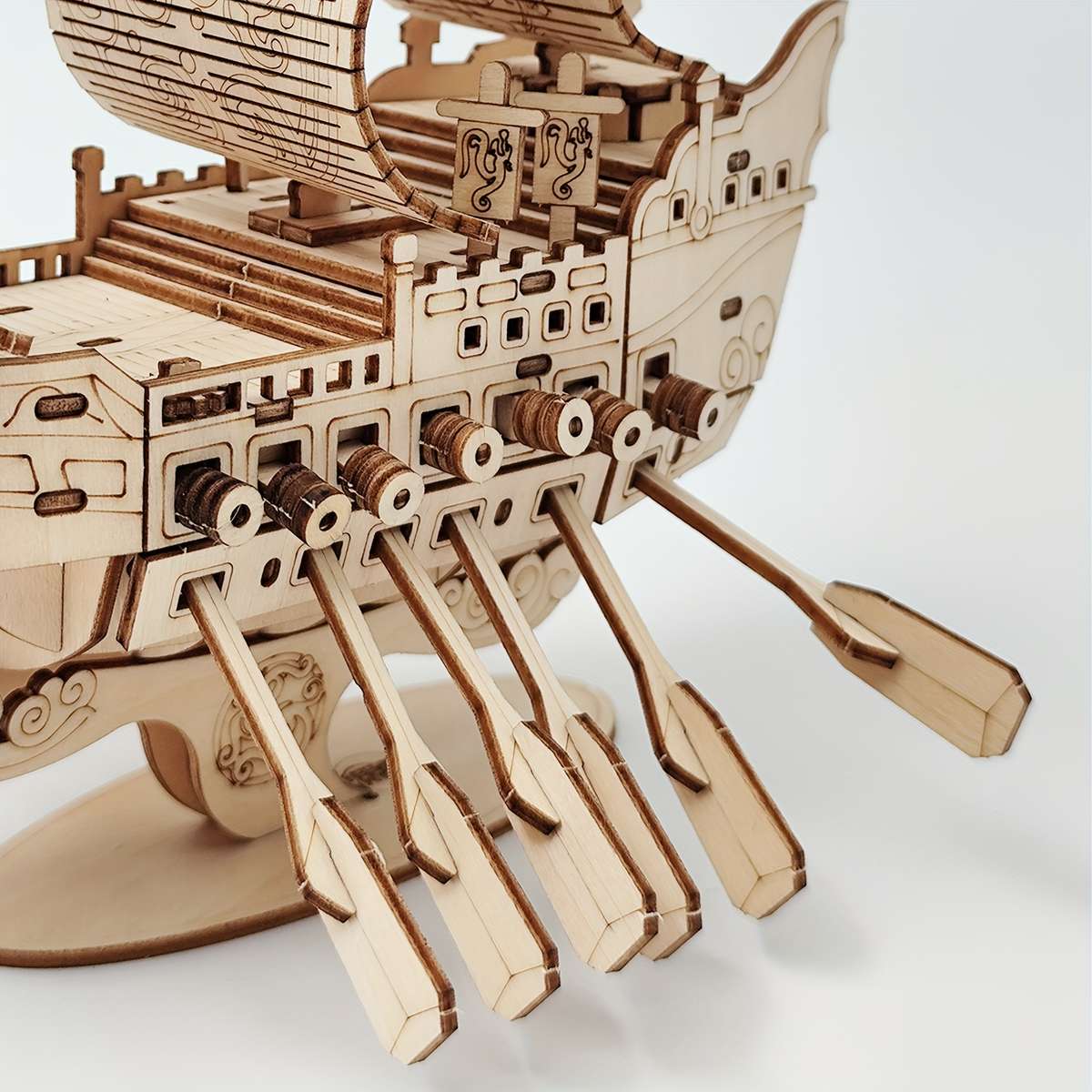 3D Jigsaw Puzzle Model Ship Items  Dragon Boat