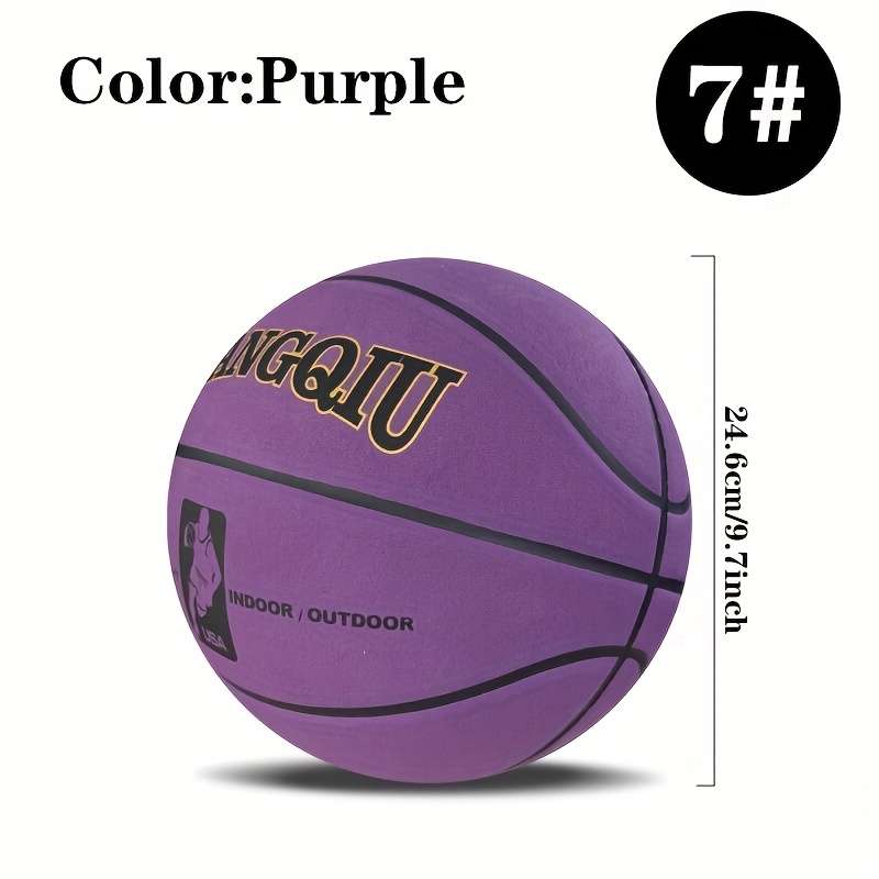 Basketball Color Purple No 7 Ball