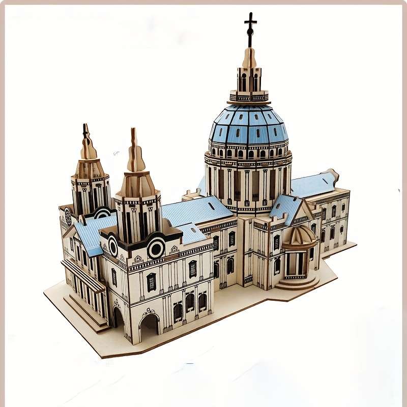 3D Building Model Puzzle Set Items 3D Building Model Jigsaw Puzzle