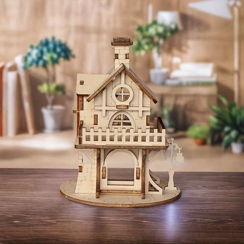 Building Toy Architectural Model Toy Set Color Country House