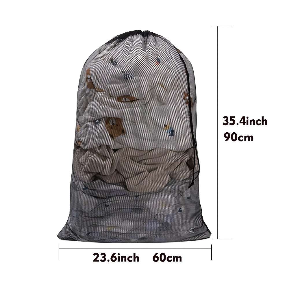 Laundry Bags Quantity Black  2 Pcs