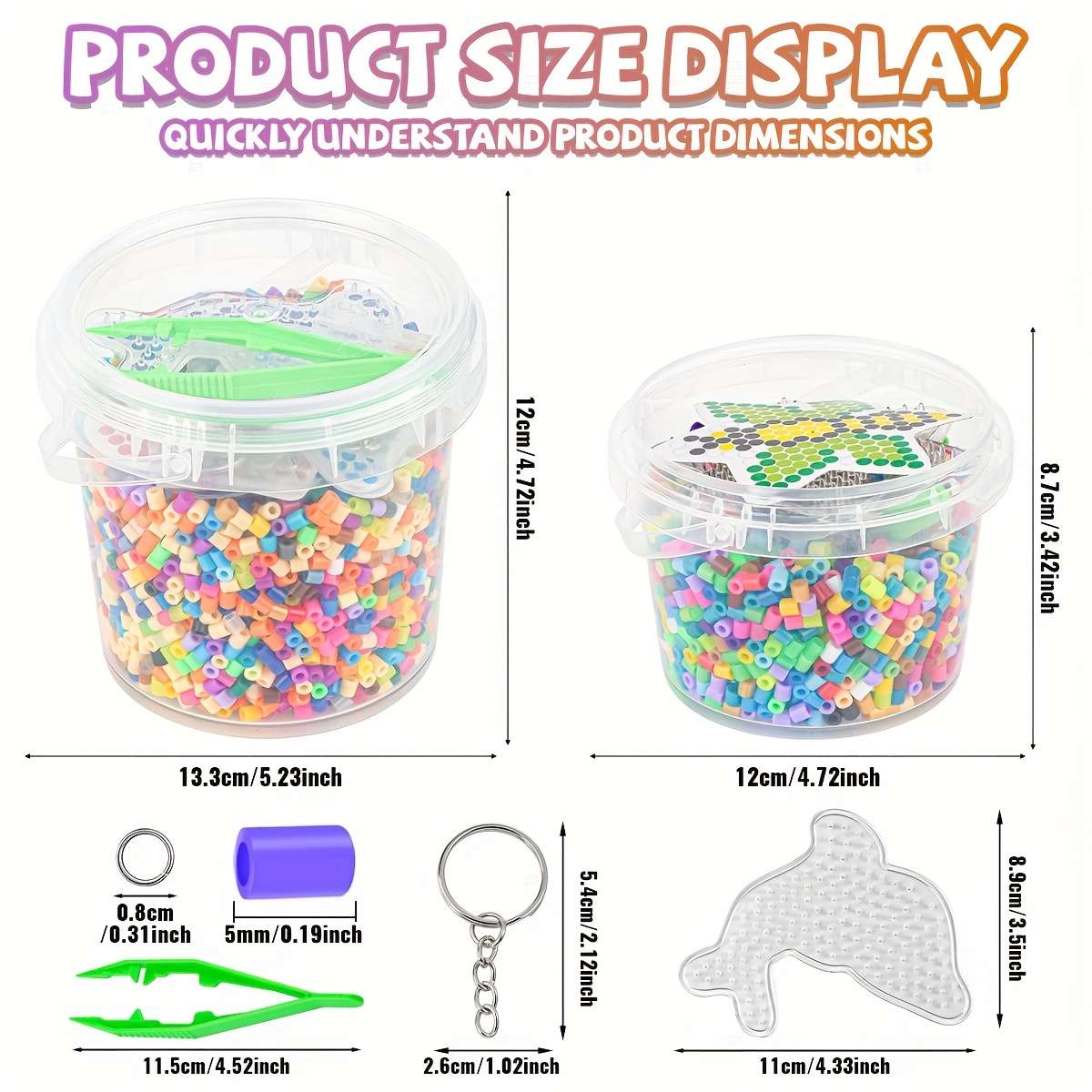 Perler Bead Set 5028Pcs