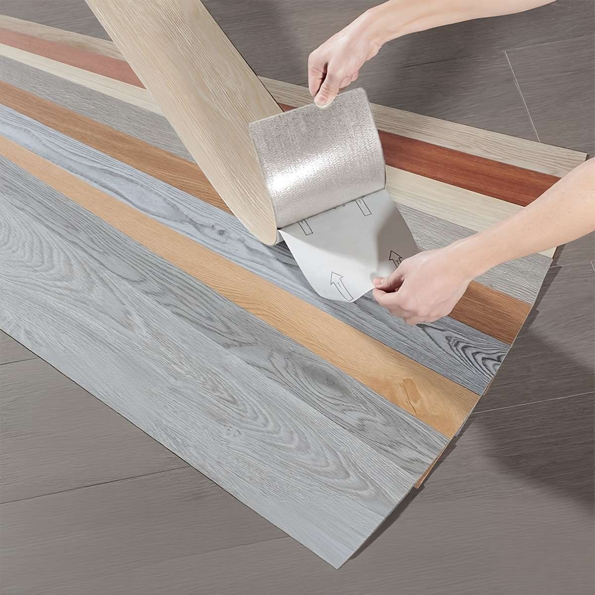 Self Adhesive Floor Stickers Zgms10 14Pcs