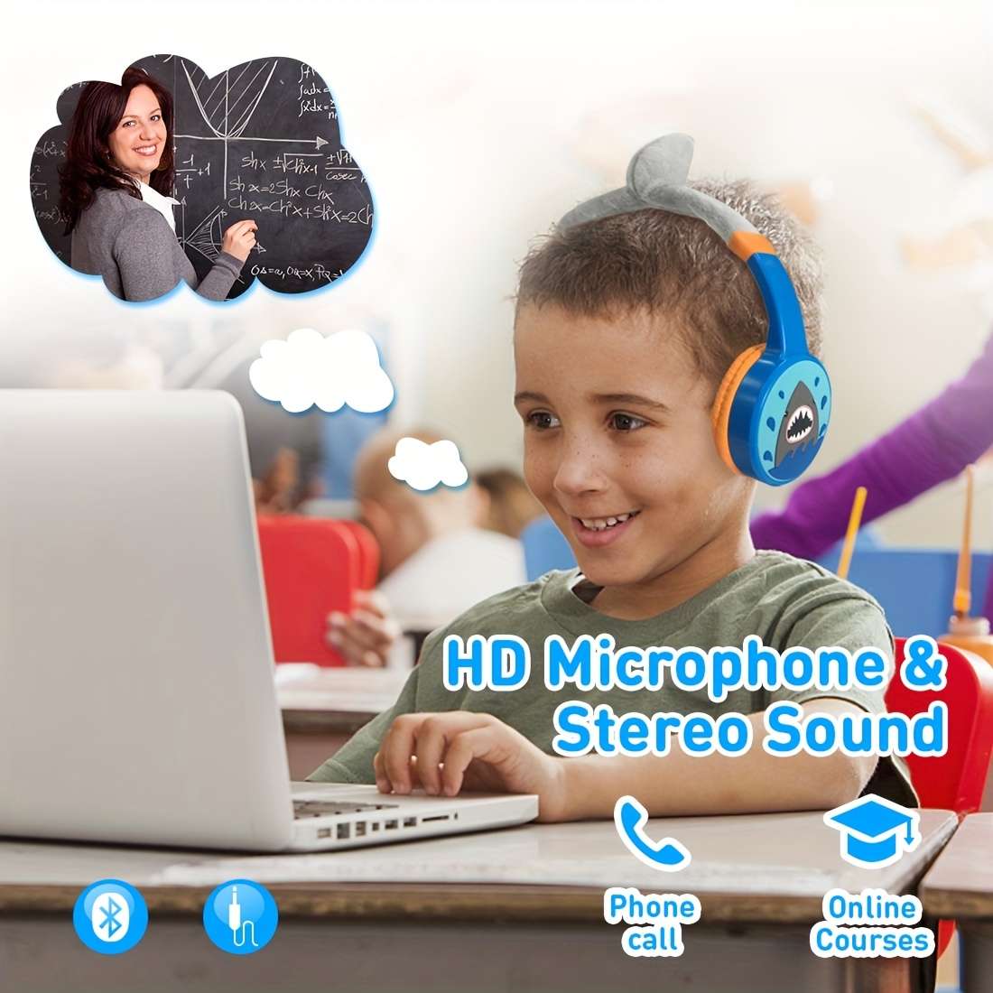 Headset Headphones Over Ear