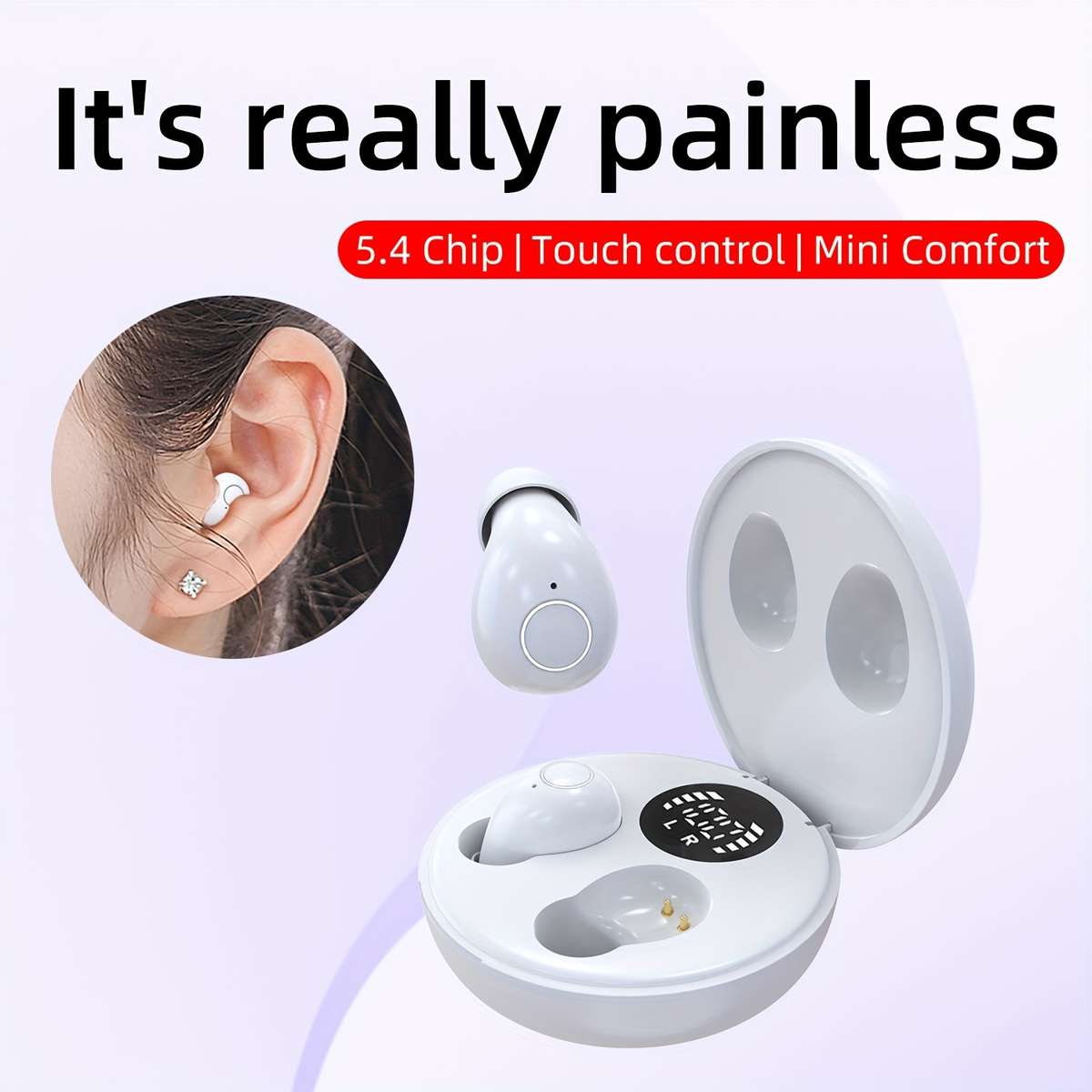 Wireless Headphones   Purple