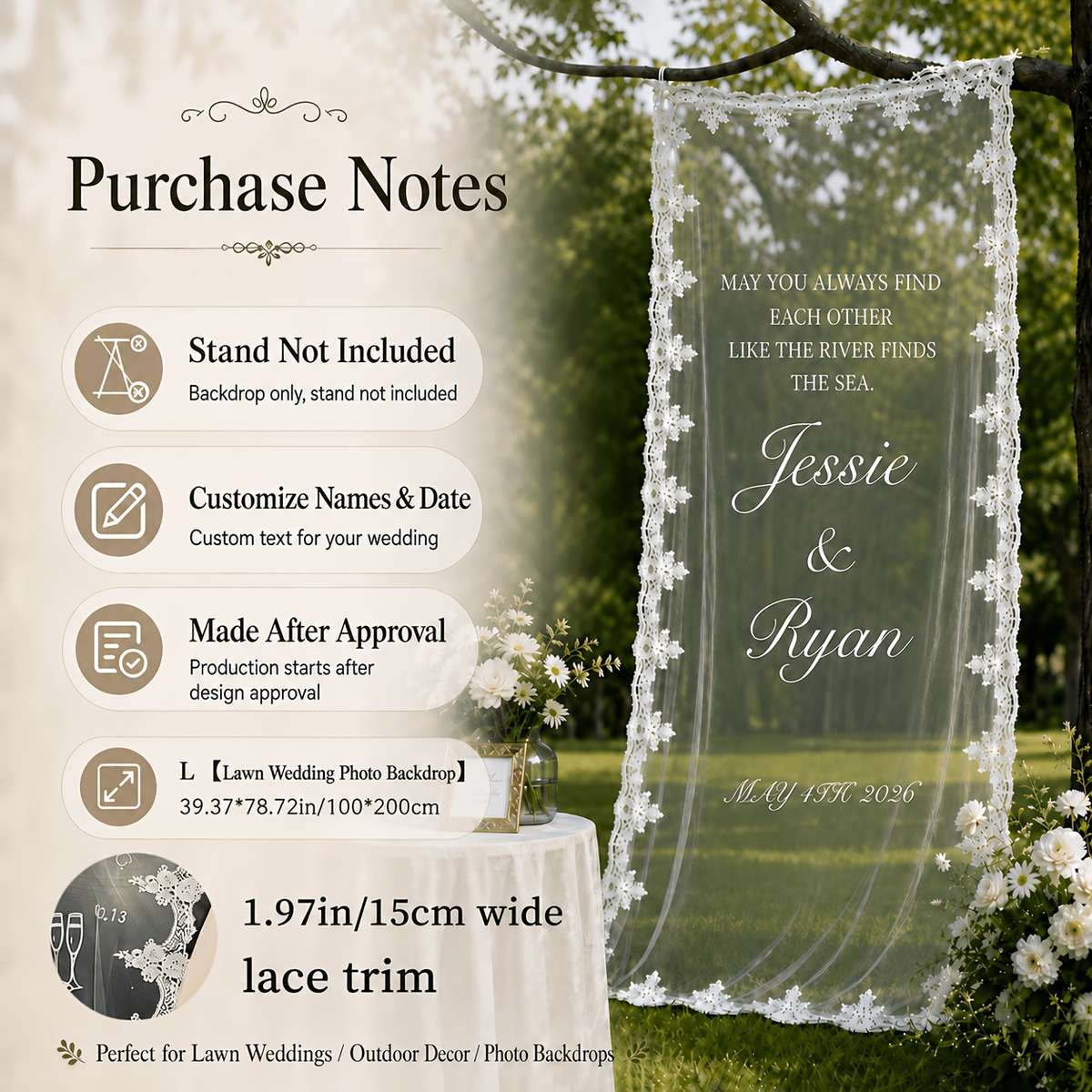 Wedding Supplies Model Mstandard Welcome Area