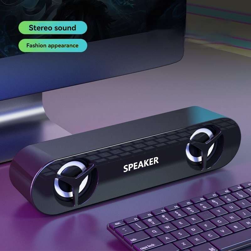 Portable Wireless Connectivity Support Desktop Computer Speaker System For Home