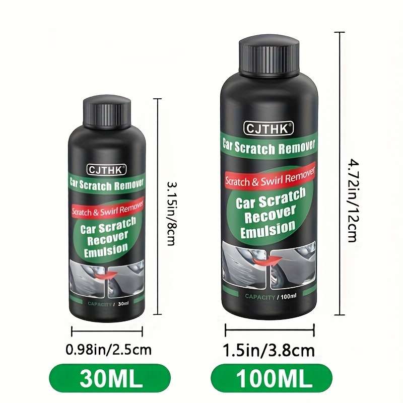 Car Scratch Repair Tool Capacity 60Ml With Sponge