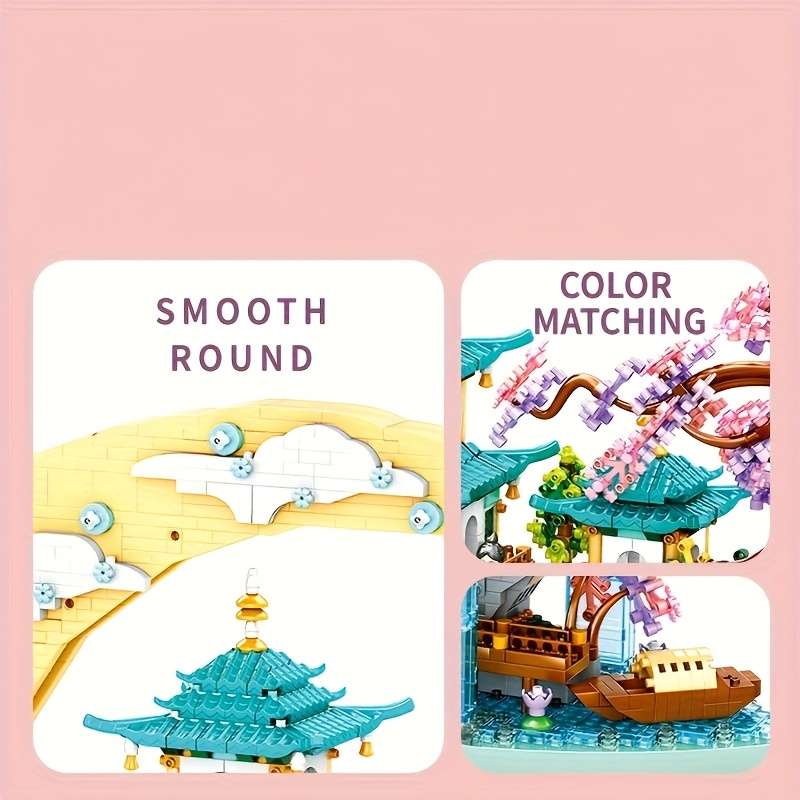 Building Toy Architectural Model Toy Set Model Guanghan Palace