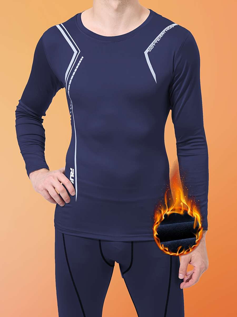 Thermal Underwear Color Black Sizexxl