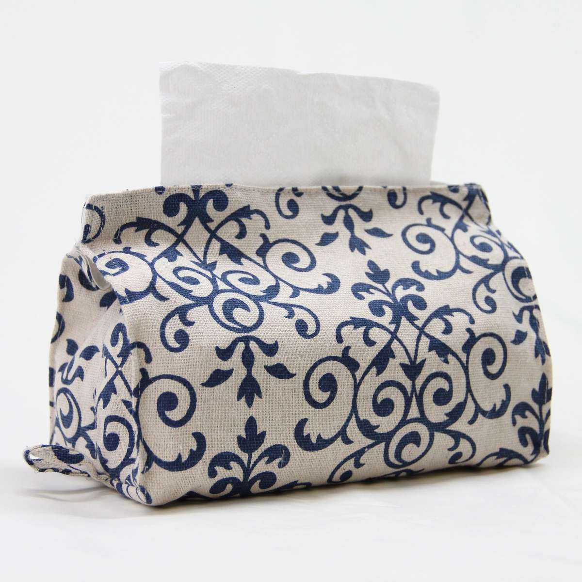 Car Tissue Box Color Lucky Blue Cat Size 20Cmx11Cm  7.9Inx4.3In