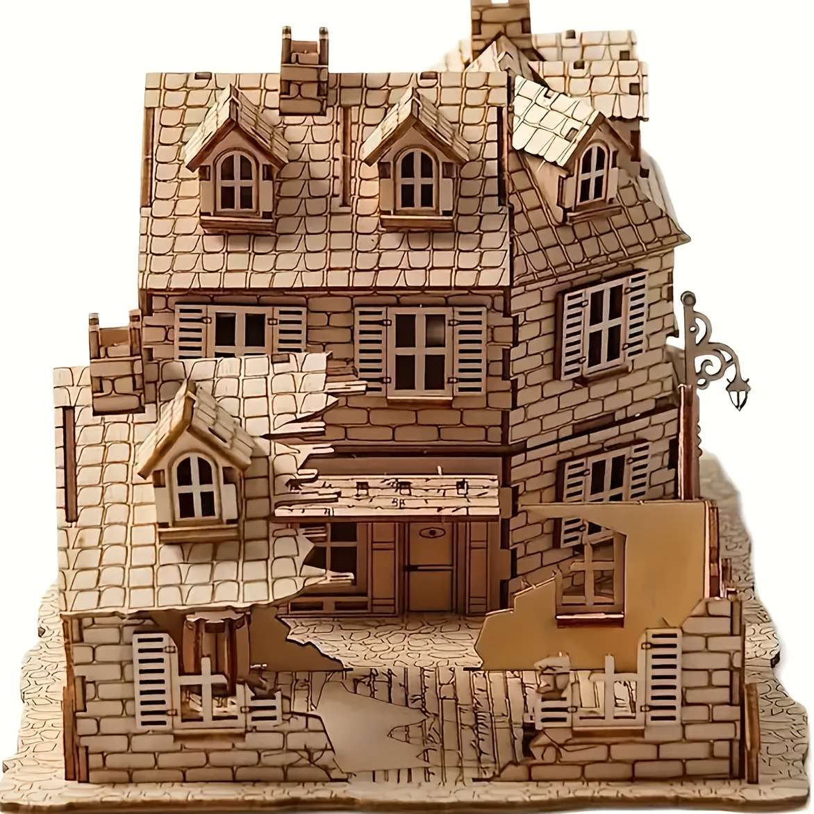 Building Toy Architectural Model Toy Set Items Peace House