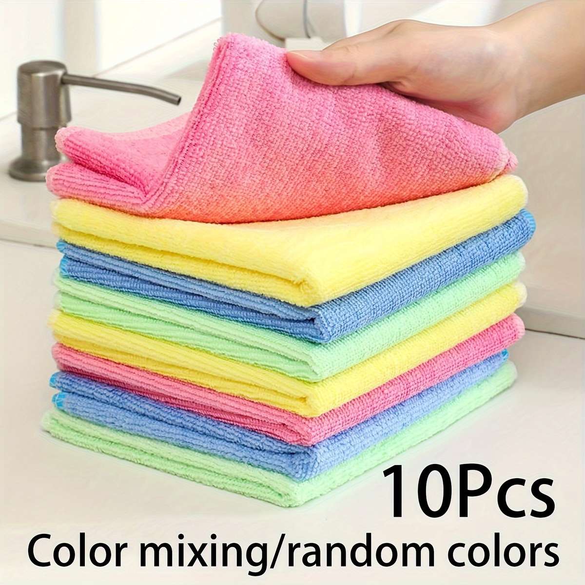 Rag Color Random Color Quantity 5Pcs