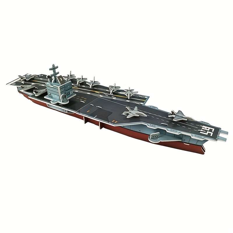 3D Jigsaw Puzzle Model Ship Style Aircraft Carrier  Add   Battleship