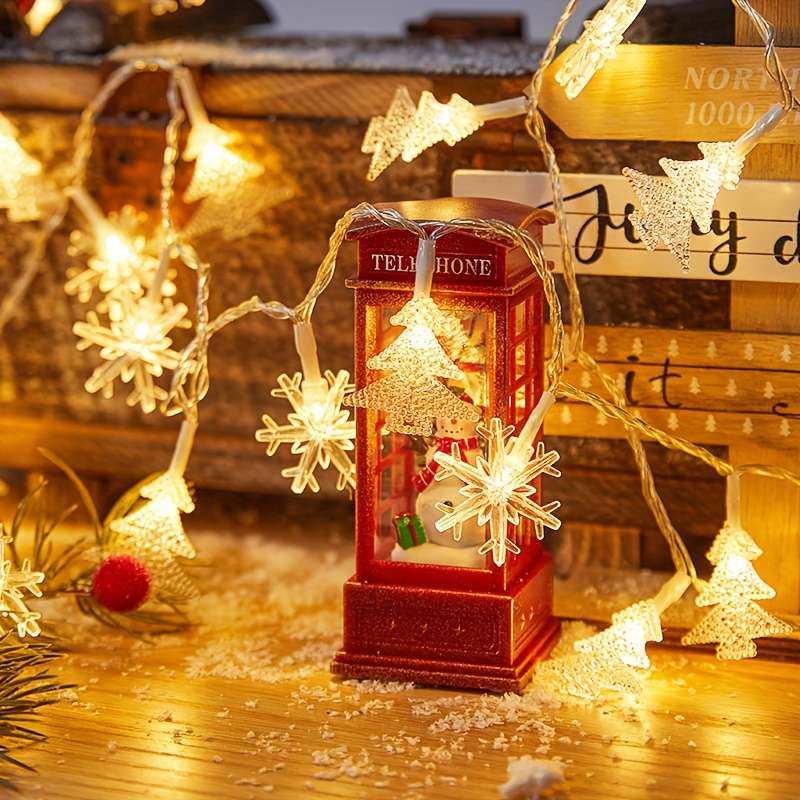 Christmas Lights 6M 16.68Ft Style Christmas Tree Add  Elk