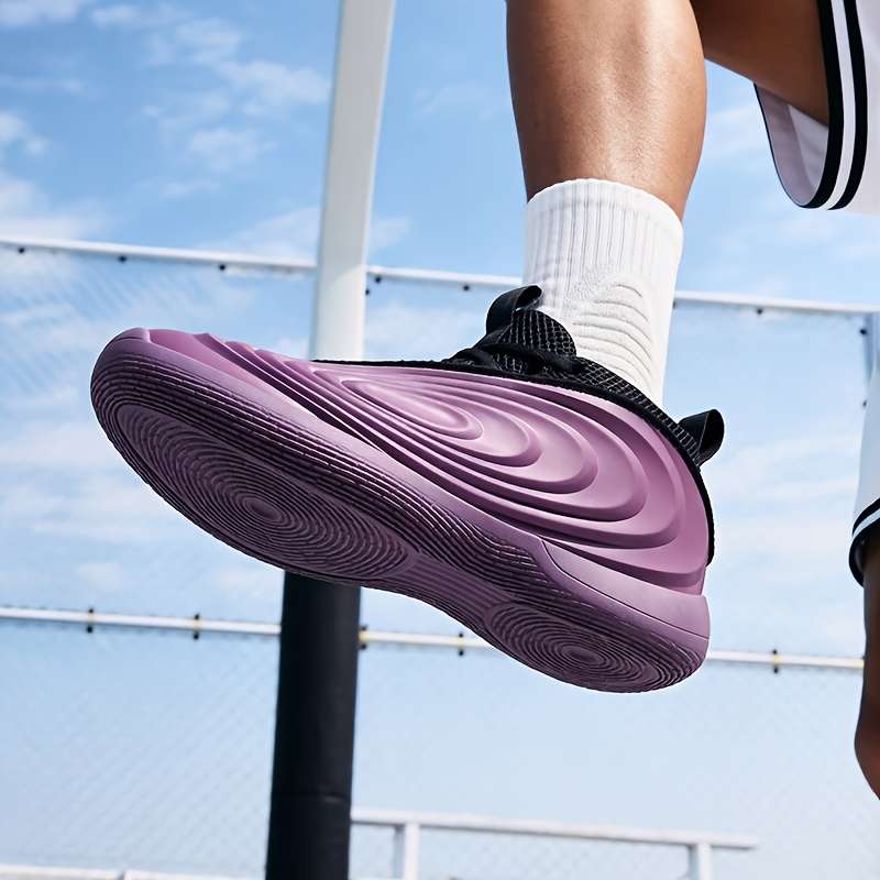 Basketball Shoes Color Purple Sizeuk 7.5