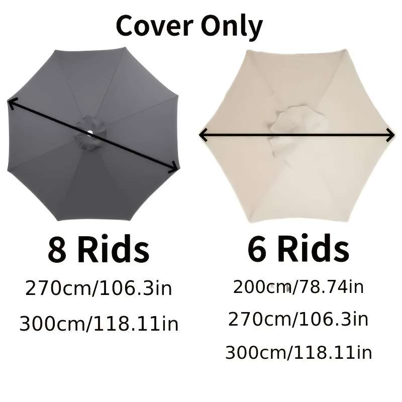 Sun Umbrella Color Yellow Size8  270Cm