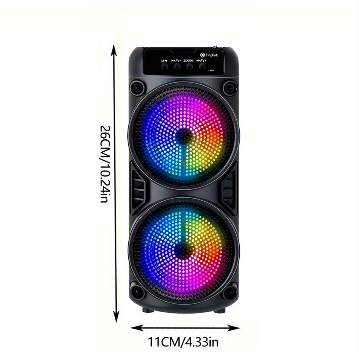 Portable Wireless Connectivity Support Portable Outdoor Wireless Speaker For