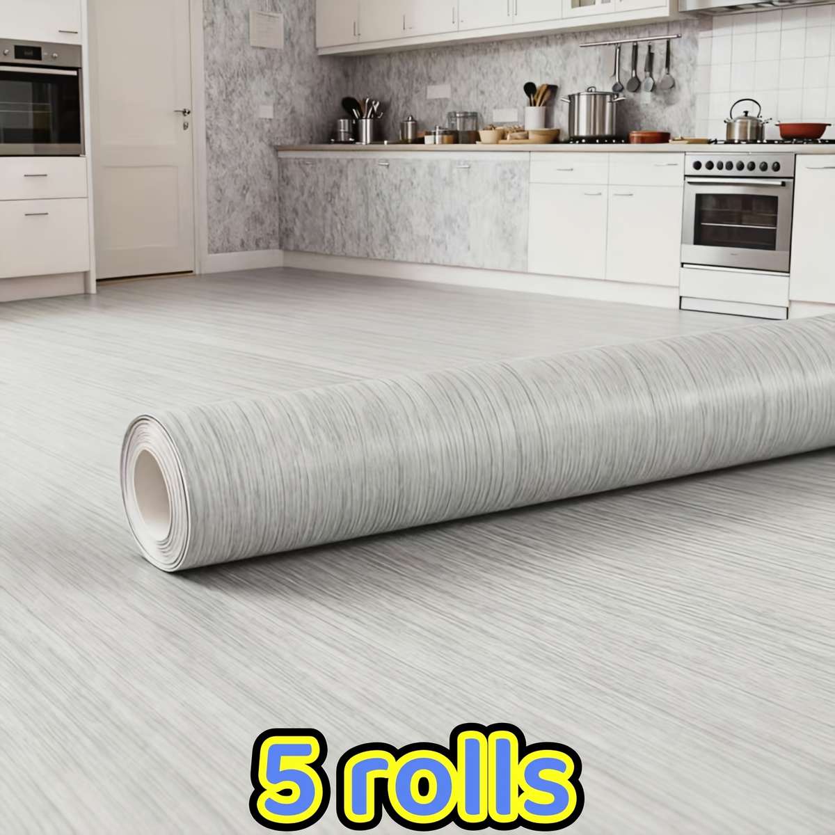 Self Adhesive Floor Stickers M5 5 Rolls 40.01Cm*118.In
