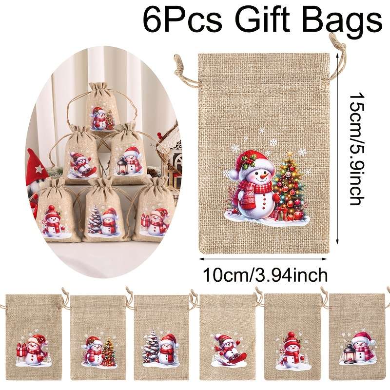Gift Bags Quantity 6Pcs