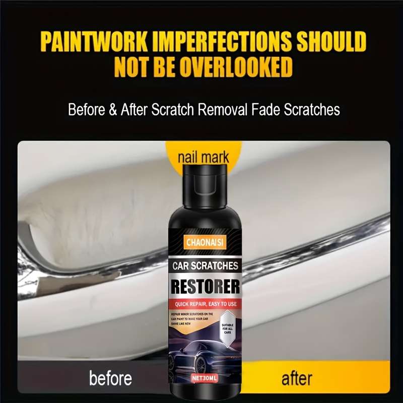 Car Scratch Repair Tool Items 30Ml Add Sponge