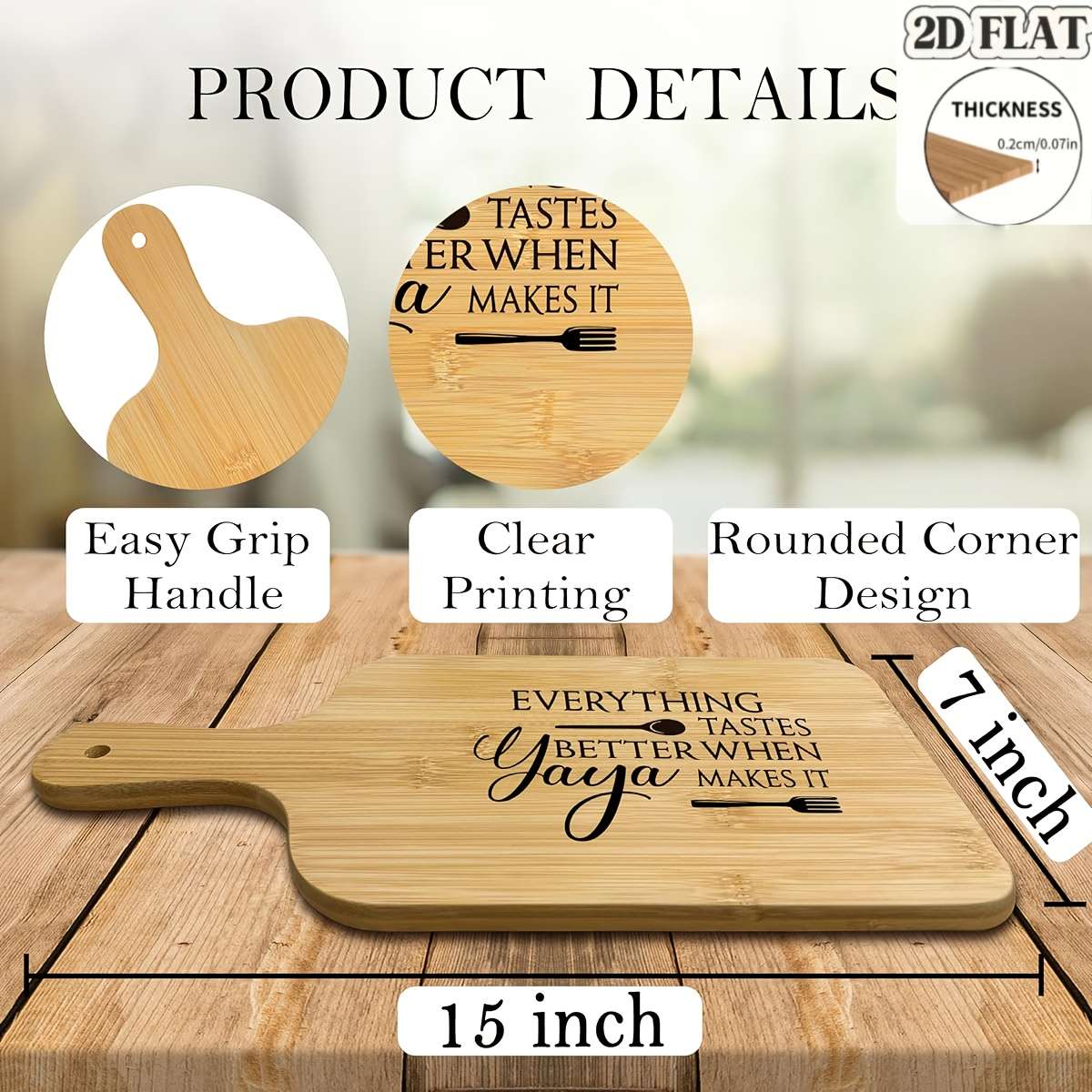 Cutting Board Color Style