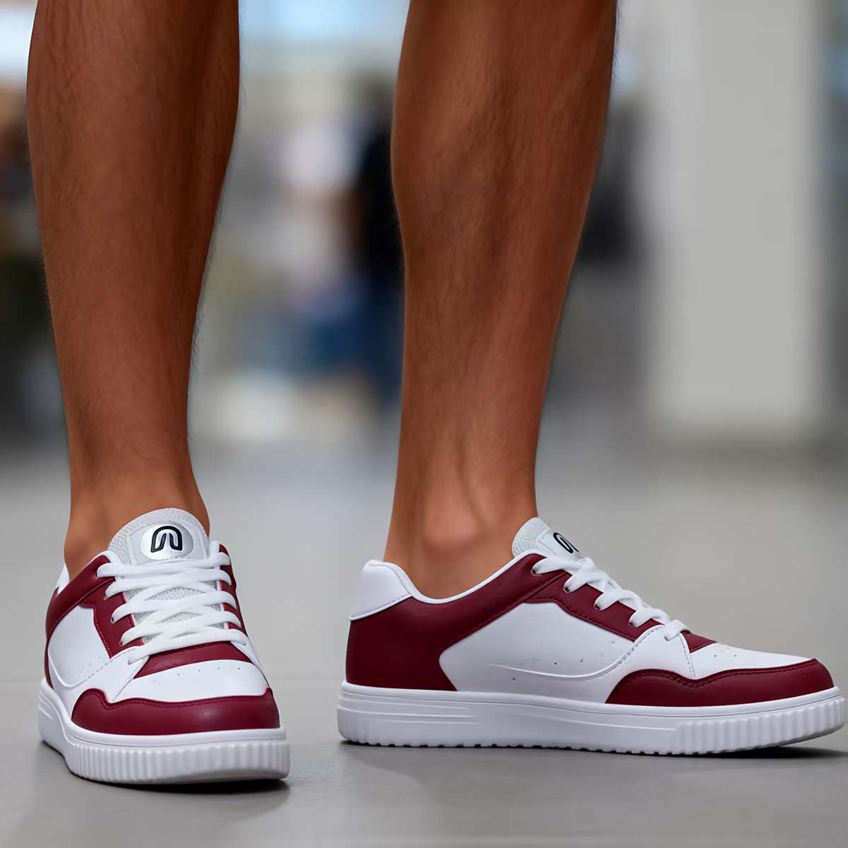 Sneakers Color White And Grey Sizeuk 7.5