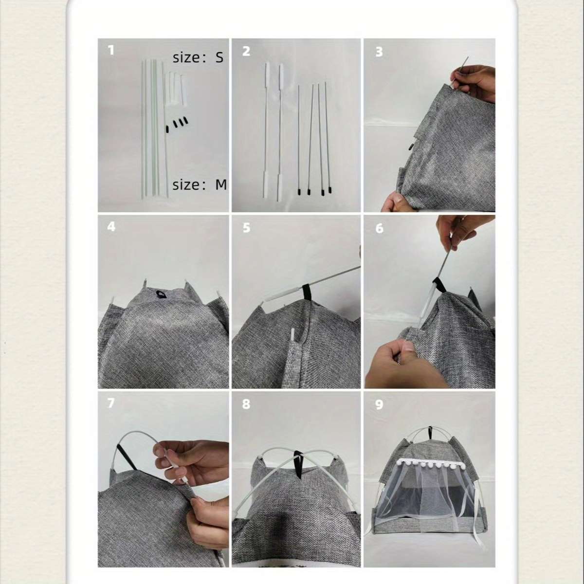 Pet supplies color Beige Color size M