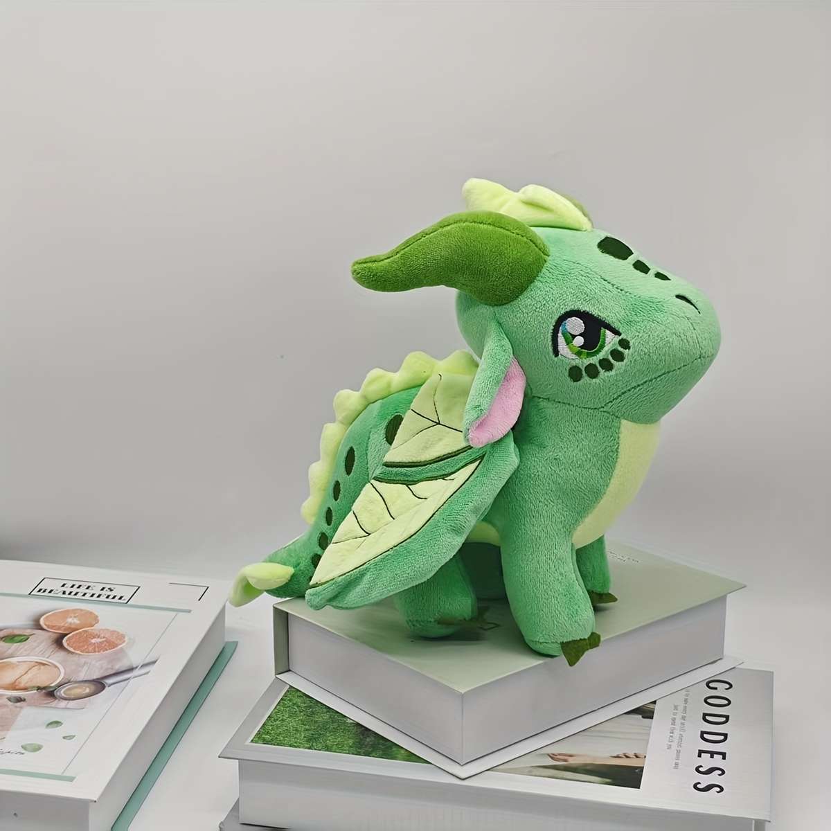 Plush Toyss Style Grass Color Dragon