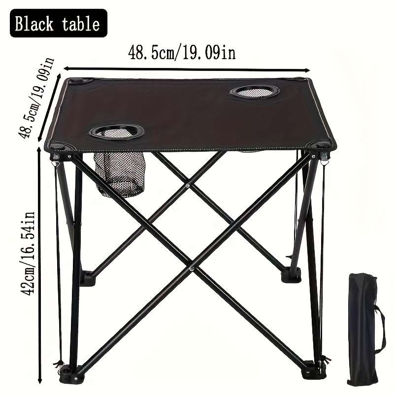 Portable Outdoor Folding Table In Single Package Lightweight Picnic Table