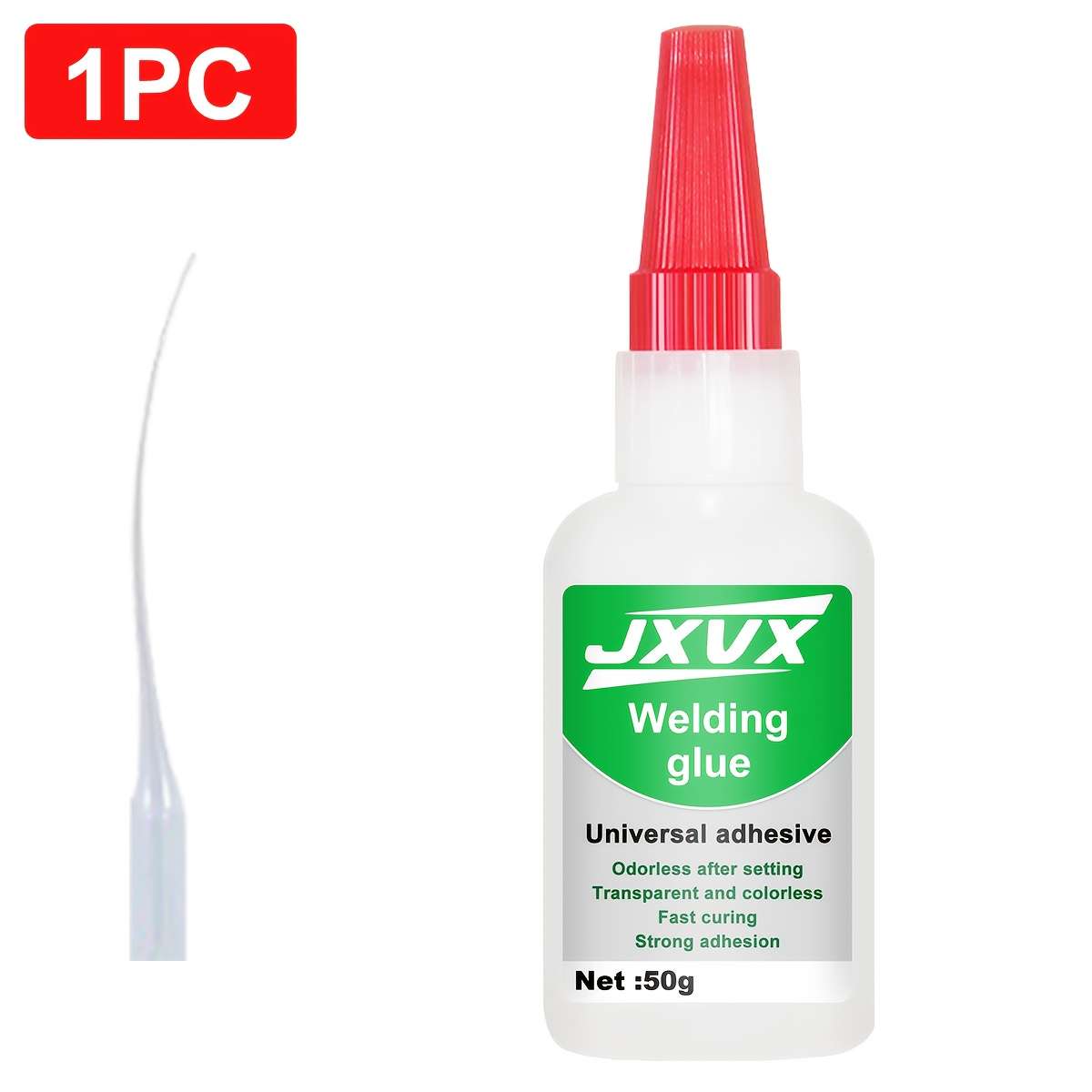 2Pcs Strong Hold Non Toxic Super Glue Quickdry Adhesive For Workshop Tasks Clear