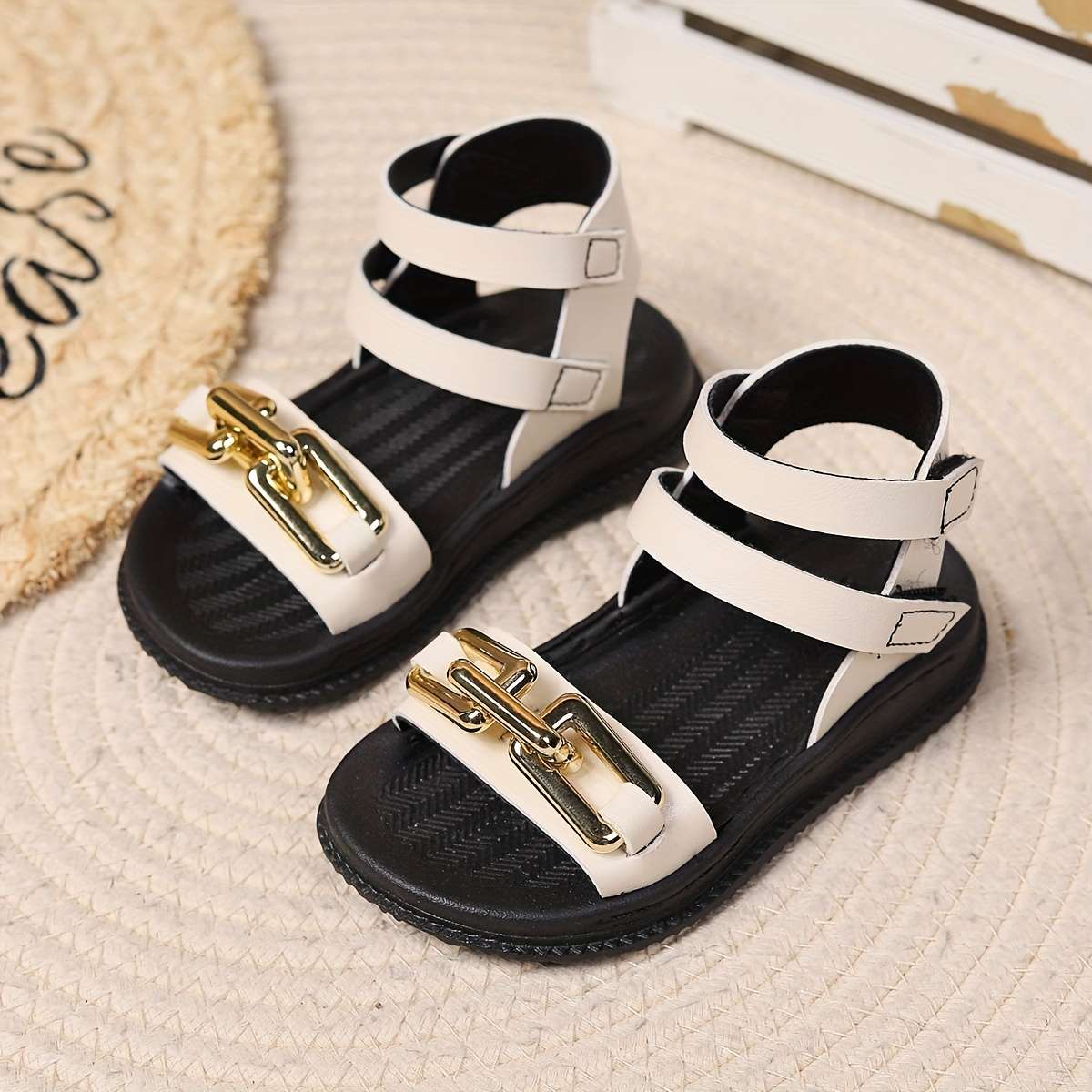 Sandals Color White Sizeuk 7.5 Toddler