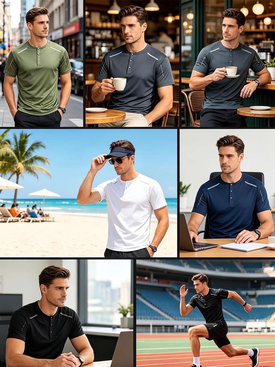 Men S Clothing Color Black White Grey Size S