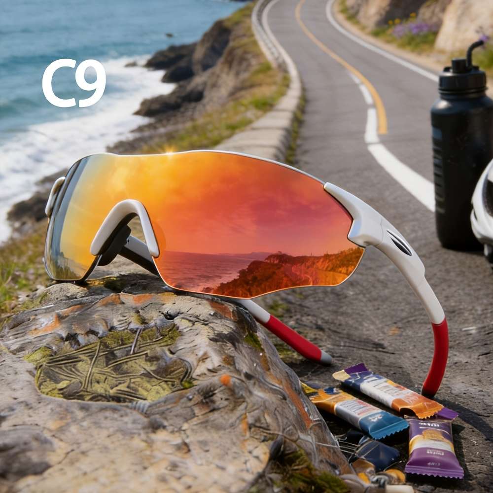 Cycling Glasses Color Purple Polarized Purple