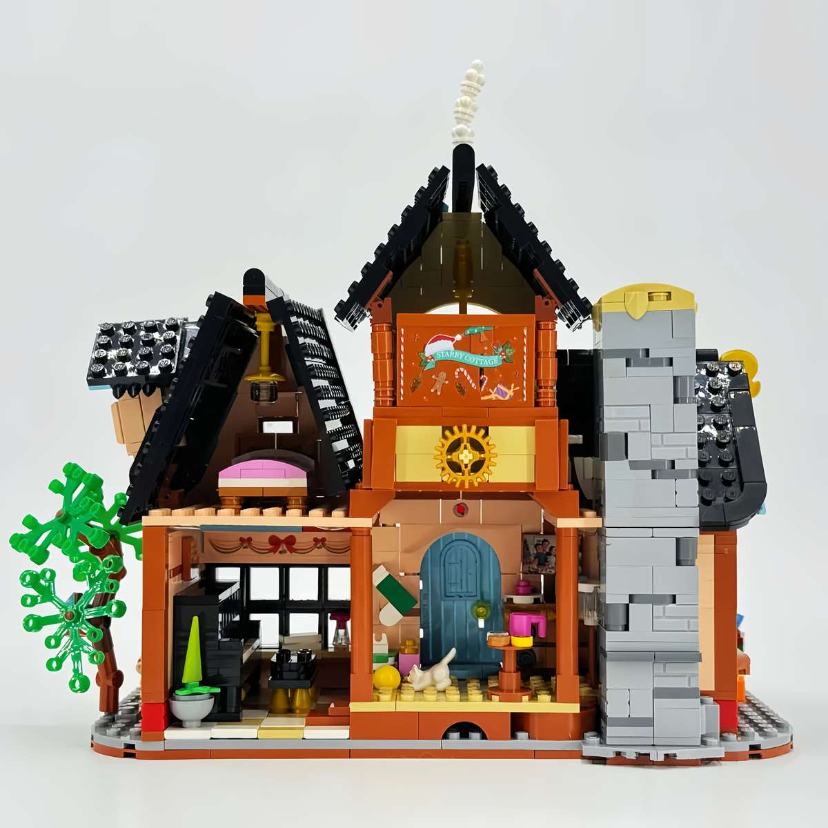 Building Toy Architectural Model Toy Set Color Mixed Color