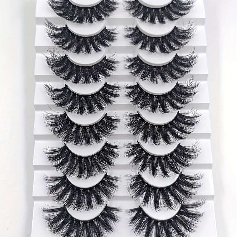 False Eyelashes Color Black 2