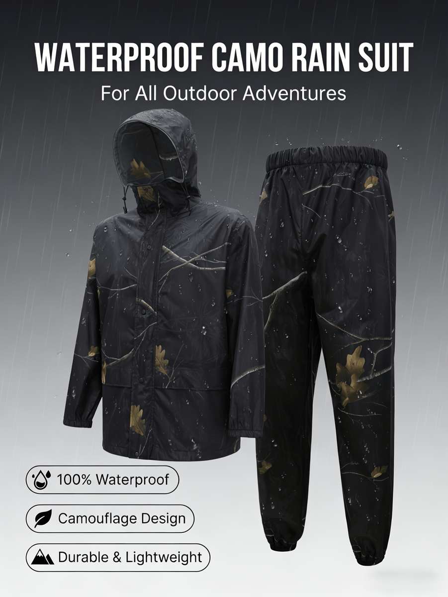 Raincoat Barkblack Size Uk S