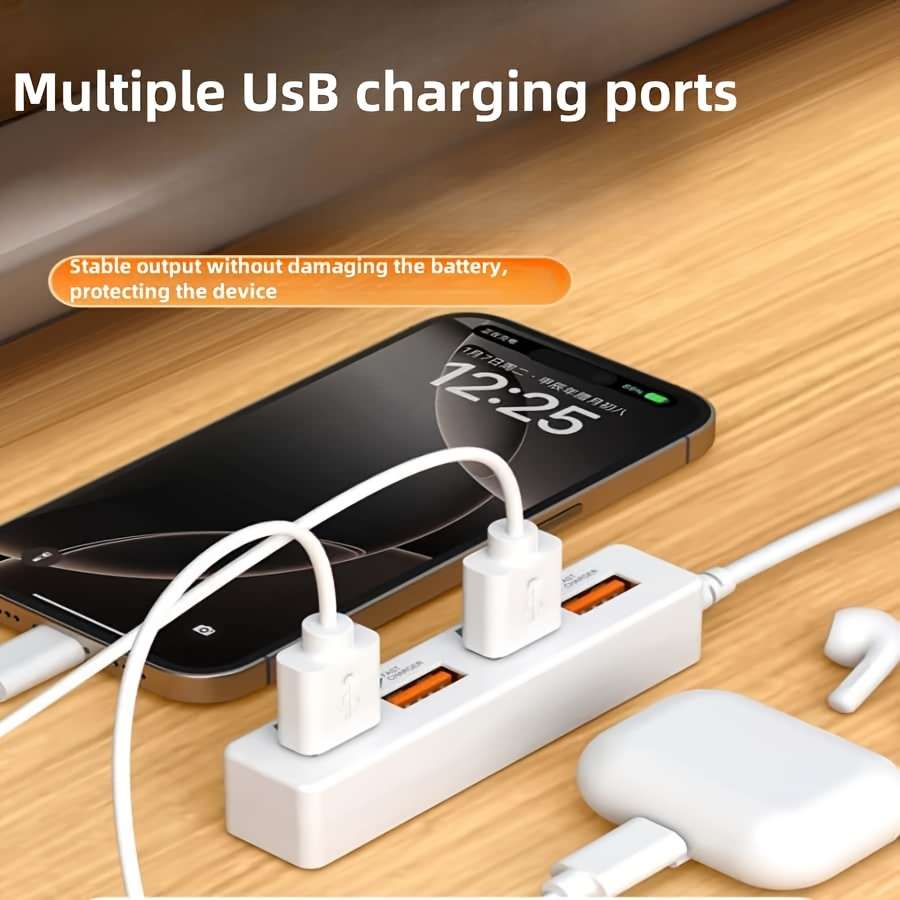 Charger Color 4 In 1 2M Usb Converter