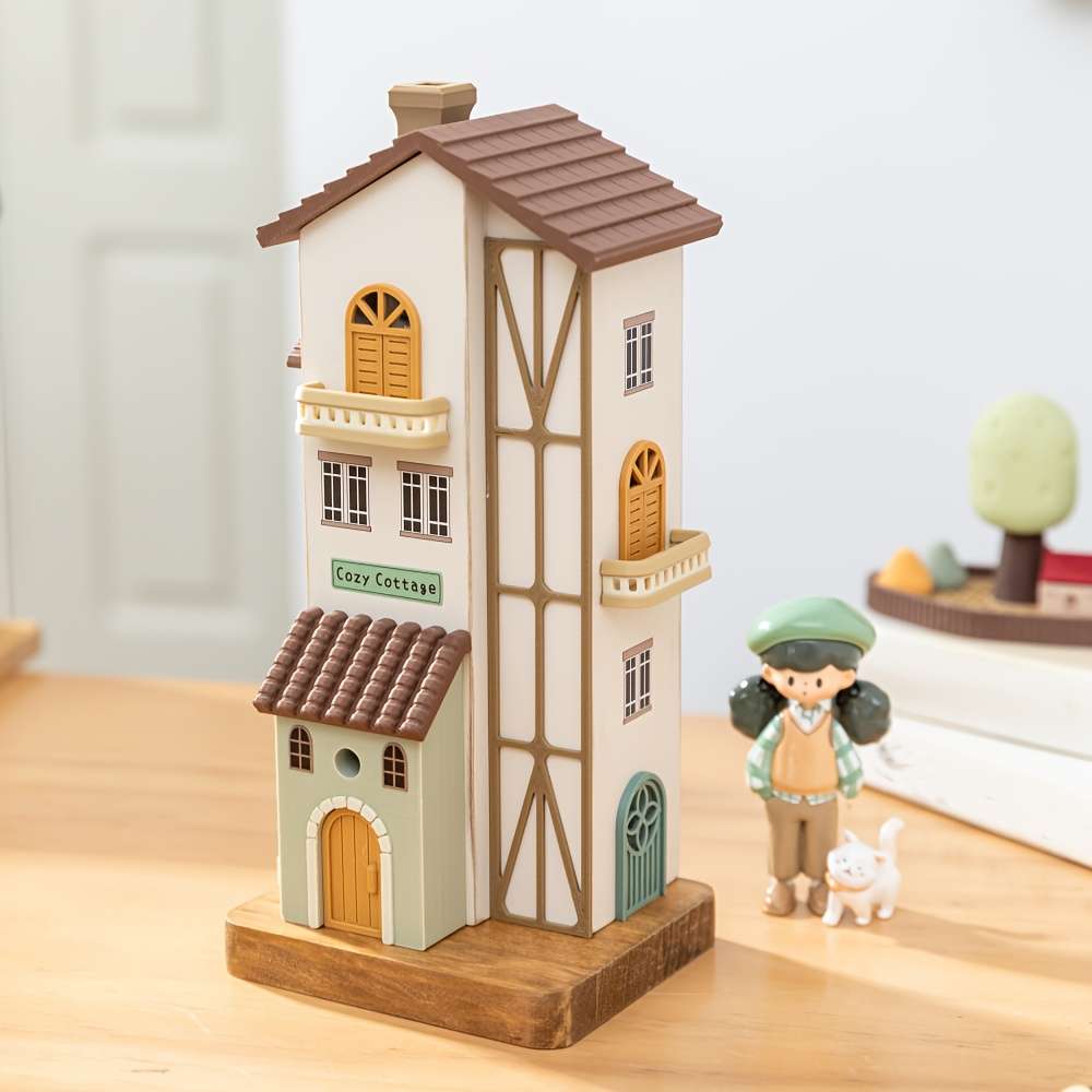 Building Toy Architectural Model Toy Set Items Inn Ornament