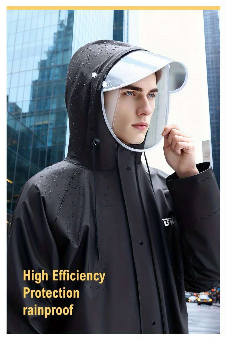 Raincoat Black Size 3Xl