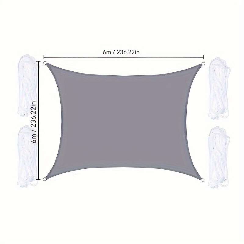 Shade Net Color Gray Size6*6M236.22*236.22In
