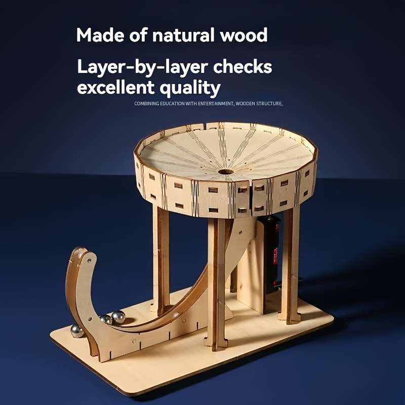 Building Toy Architectural Model Toy Set Model 3D Jigsaw Model Boxed Khaki