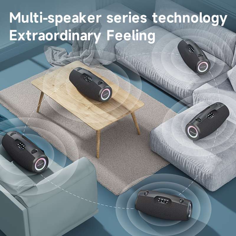 Speaker Color Black With One Microphone