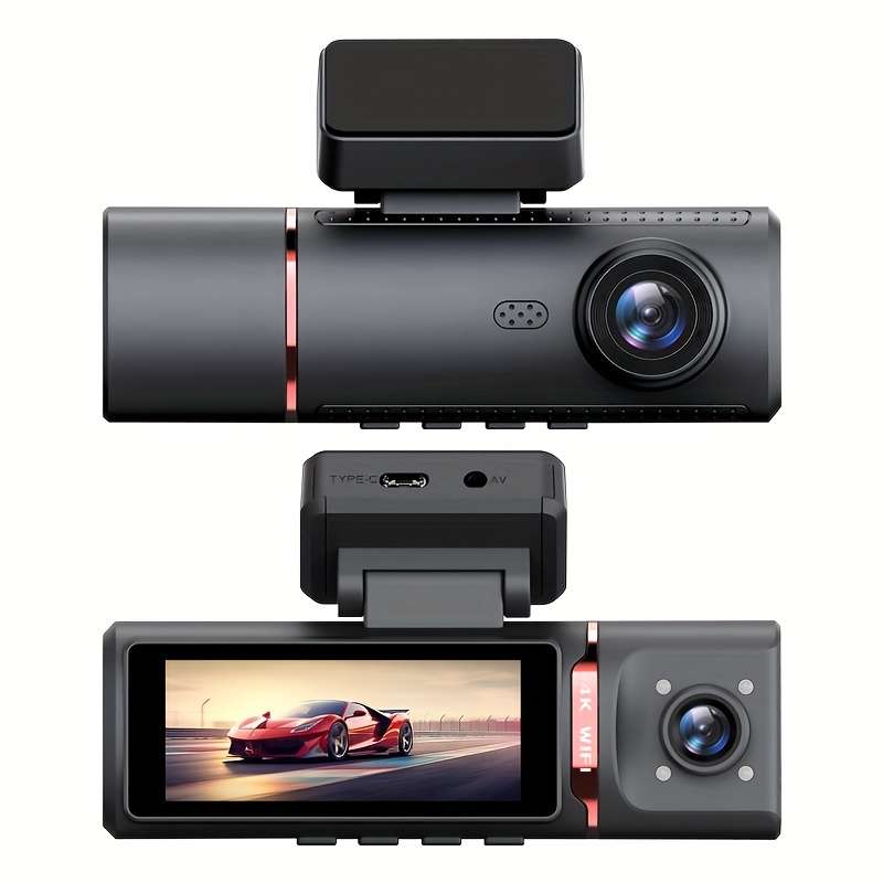 Dashcam Items 3 Cameras  Front Inside And Behind The Car