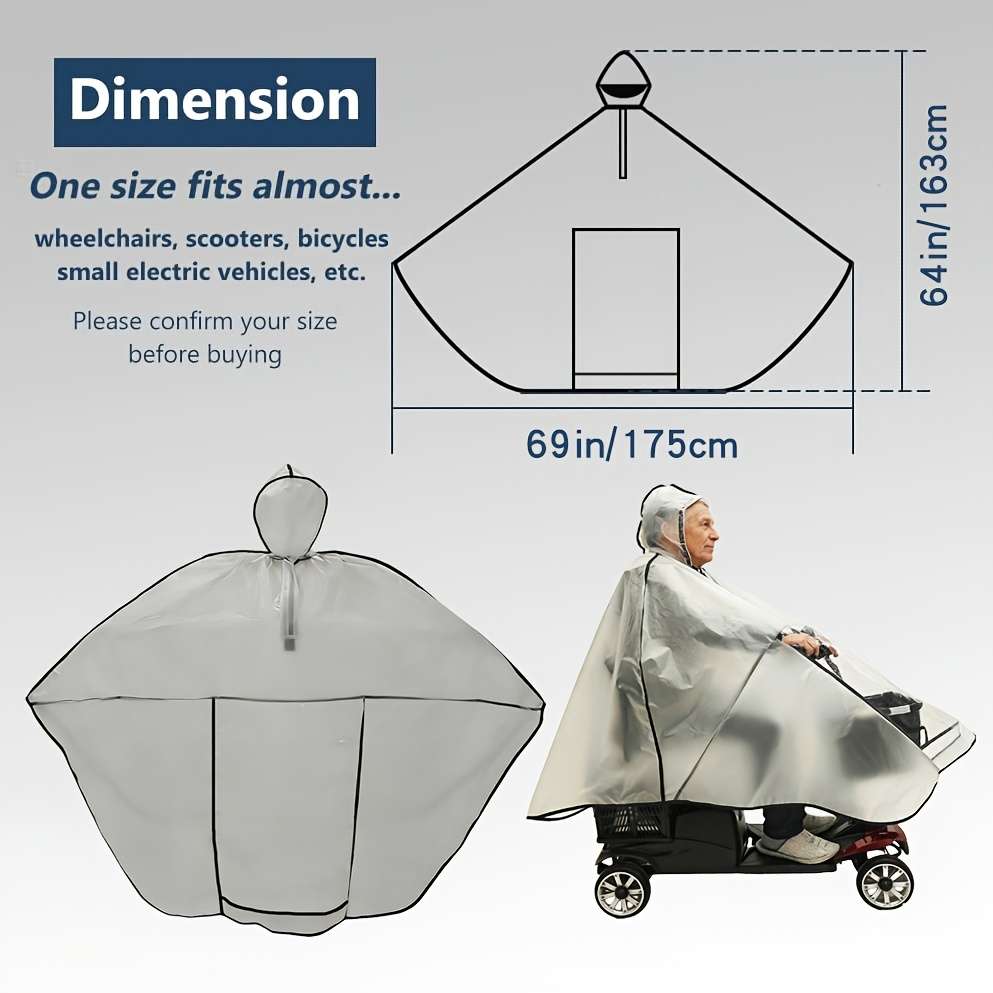 Raincoat 1 Piece Of Fourwheel Drive Raincoat