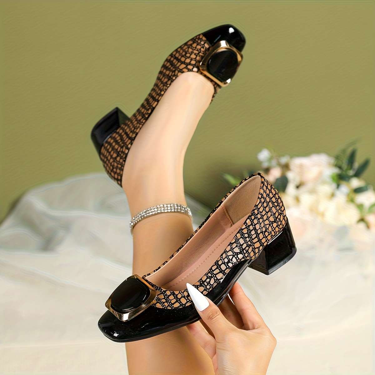 Women S High Heels Color Bronze Sizeuk 10
