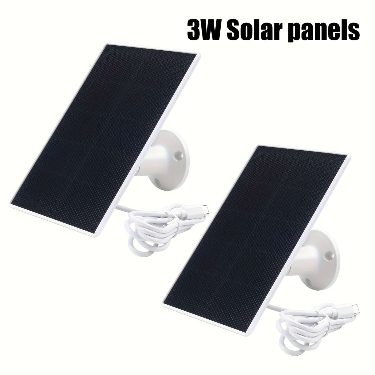 Solar Panel Color White Quantity 2Pcs