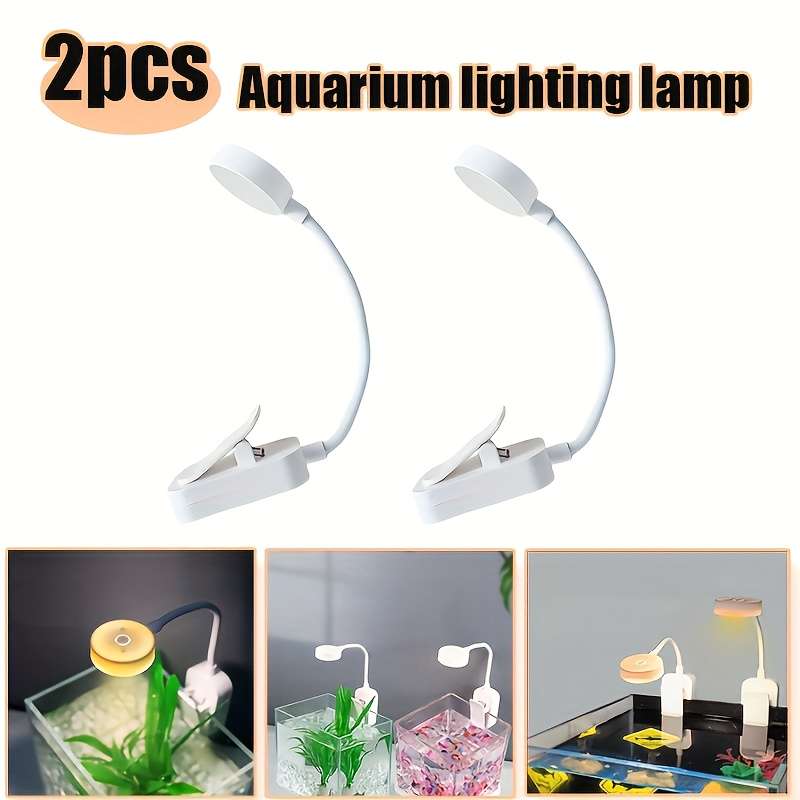 Portable Lamp Color White Style 2Pcs