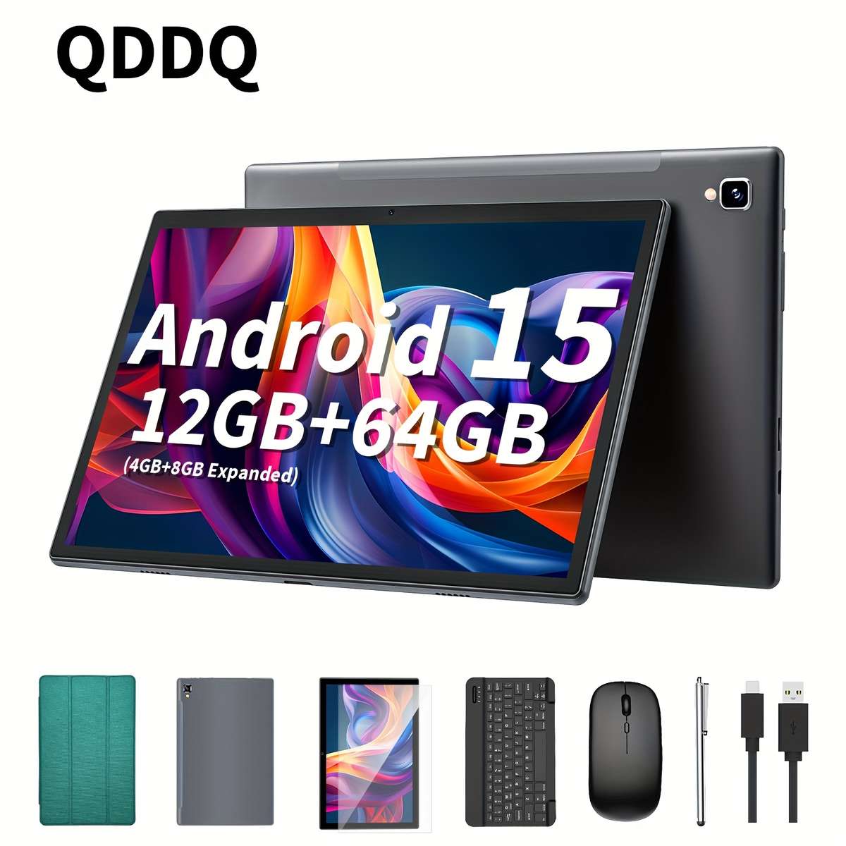 Heavy Duty Qddq Android Android Tablet For Home Office Long Lasting Battery