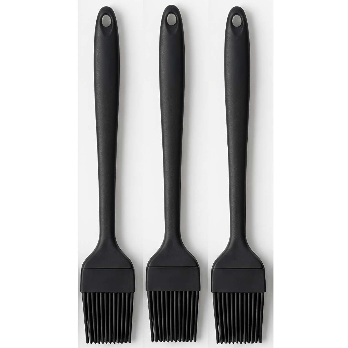 Baking Brush Color 3Piece Black Small Split Brush Set